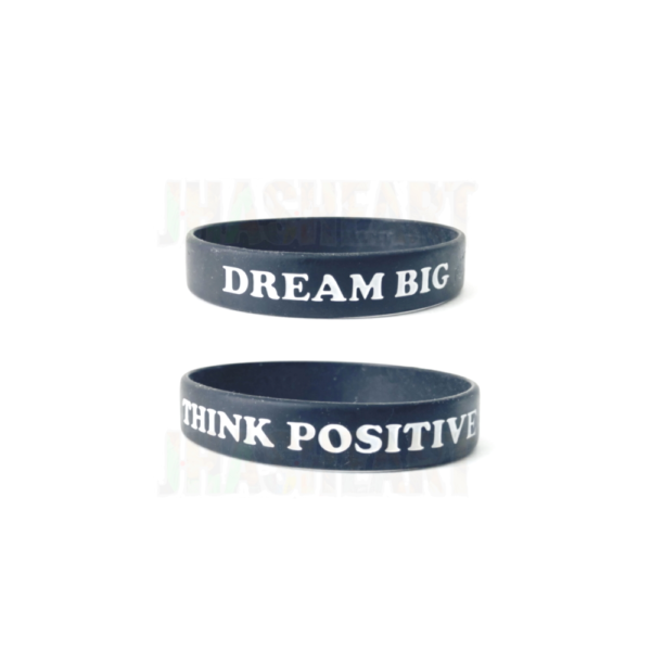 JHASHEART's DREAM BIG Wristbands Image. This is Social and Emotional Learning @ JHASHEART