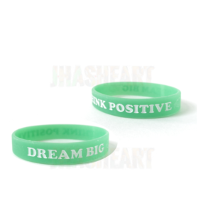 JHASHEART's DREAM BIG Wristbands Image. This is Social and Emotional Learning @ JHASHEART